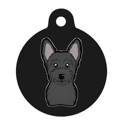 38mm Diameter Large Size - Scottish Terrier Dog