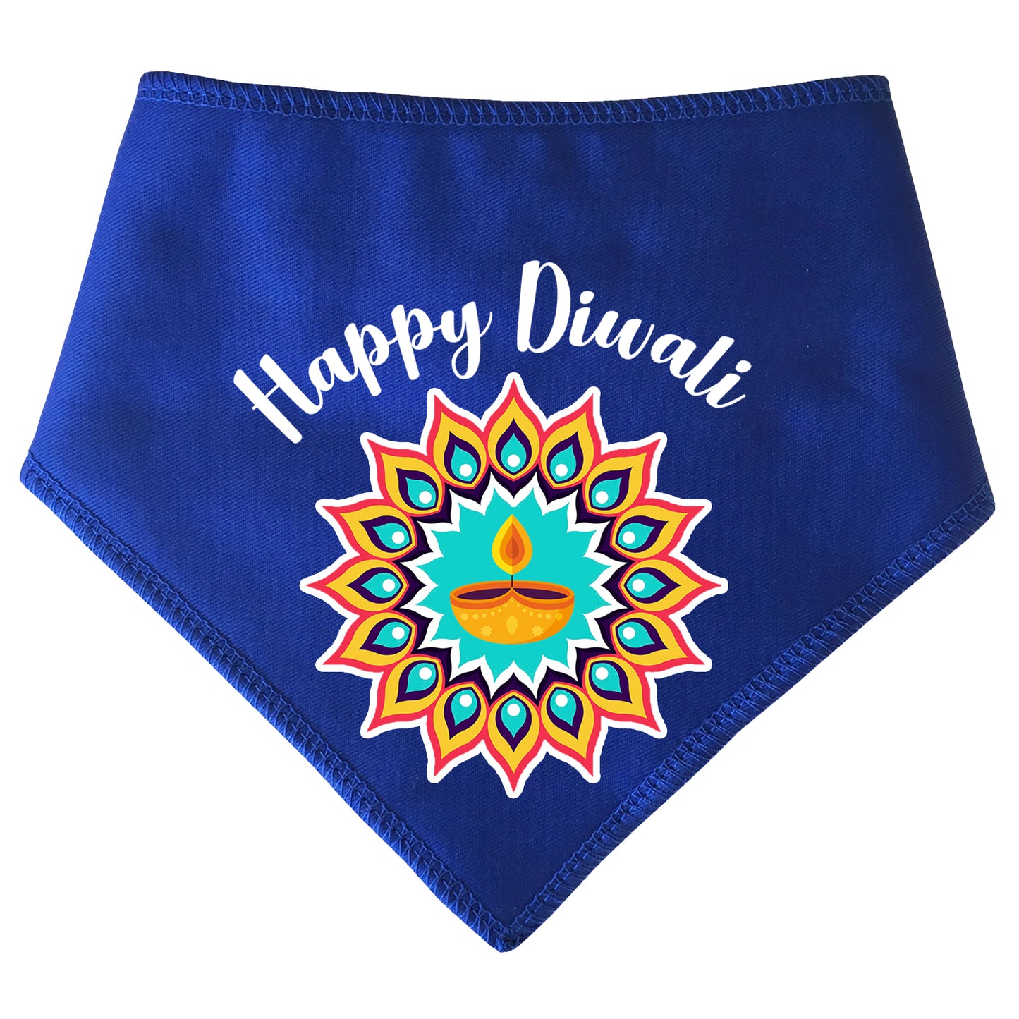 Mandala Diwali Dog Bandana