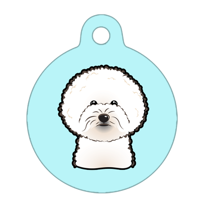 38mm Diameter Large Size - Bichon Frise Dog