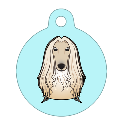 31mm Diameter Medium Size - Afghan Hound Dog
