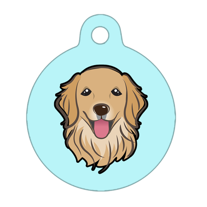 25mm Diameter Small Size - Golden Retriever