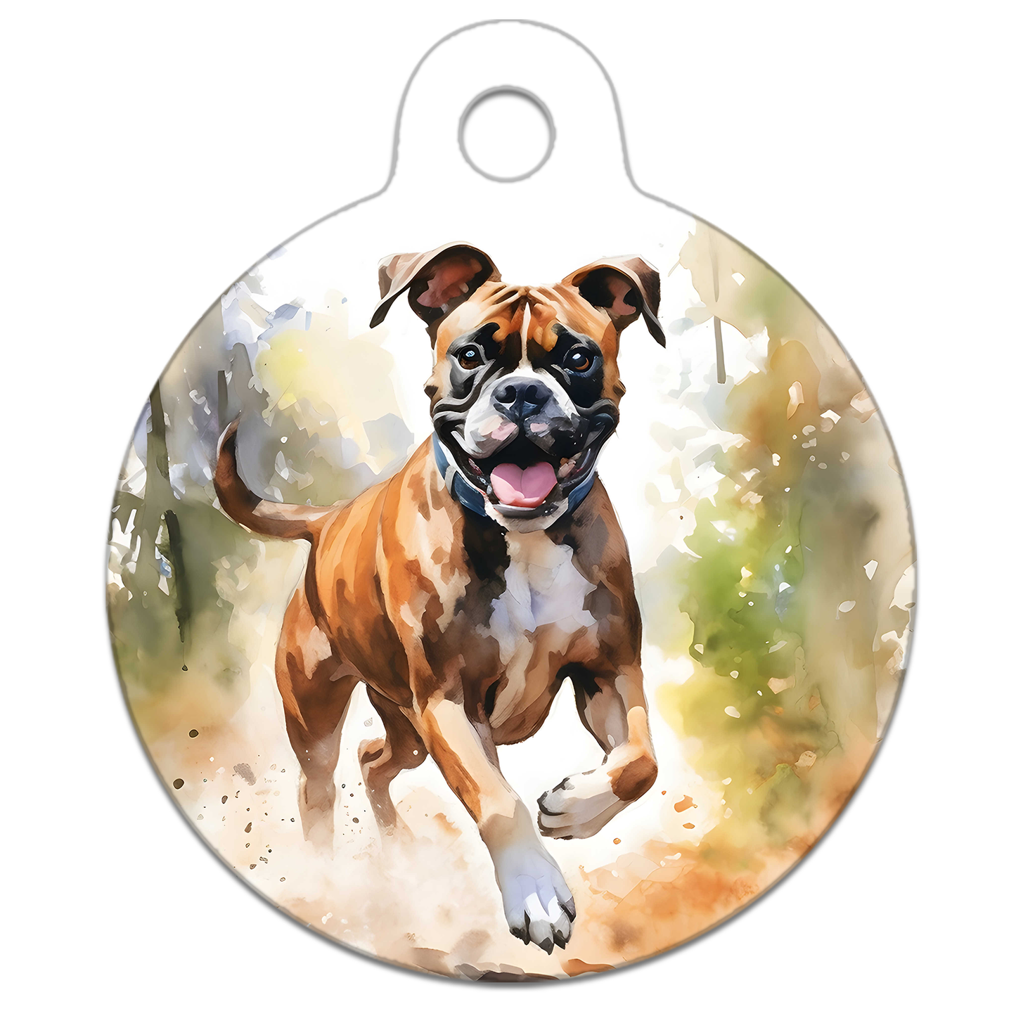 Woodland Running Dog Tag