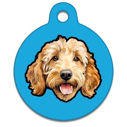 25mm Diameter Small Size - Doodle Dog