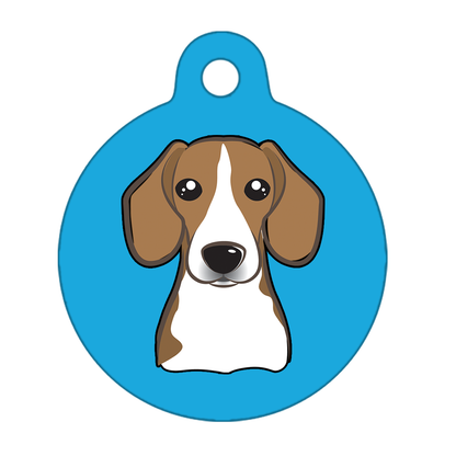 31mm Diameter Medium Size - Beagle Dog