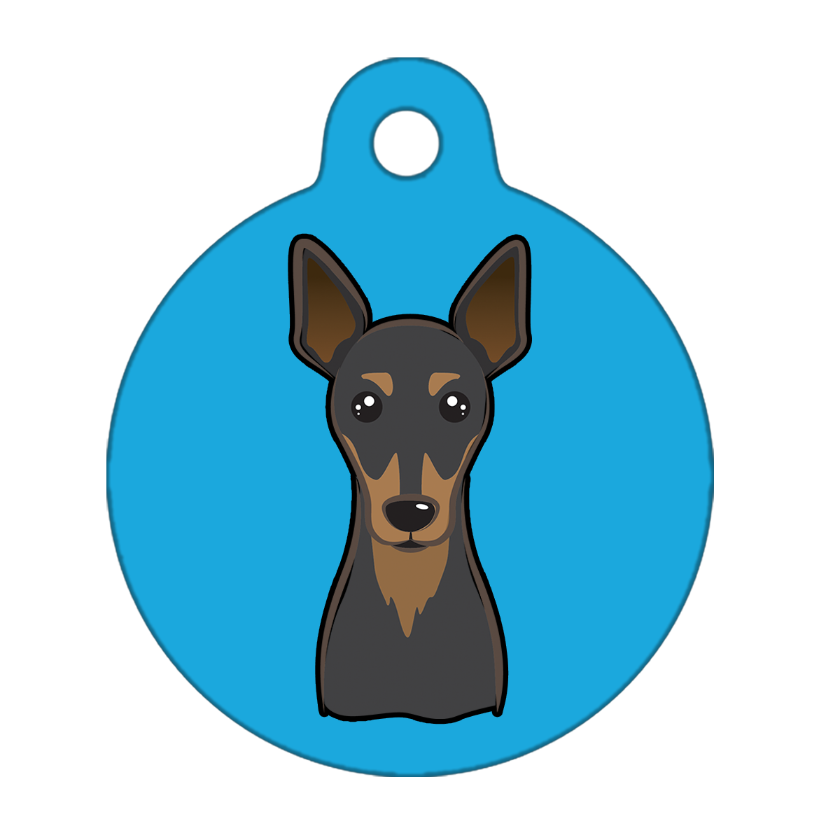 31mm Diameter Medium Size - Pinscher Dog