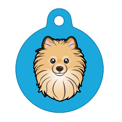 25mm Diameter Small Size - Pomeranian Dog