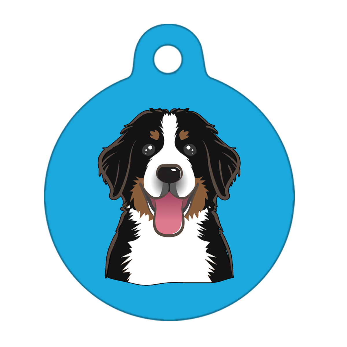 19mm Diameter Tiny Size - Bernese Mountain Dog
