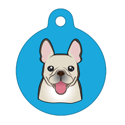 31mm Diameter Medium Size - French Bulldog Design