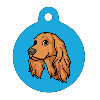 31mm Diameter Medium Size - Cocker Spaniel Design