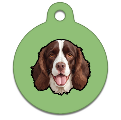 19mm Diameter Tiny Size - Spaniel Design