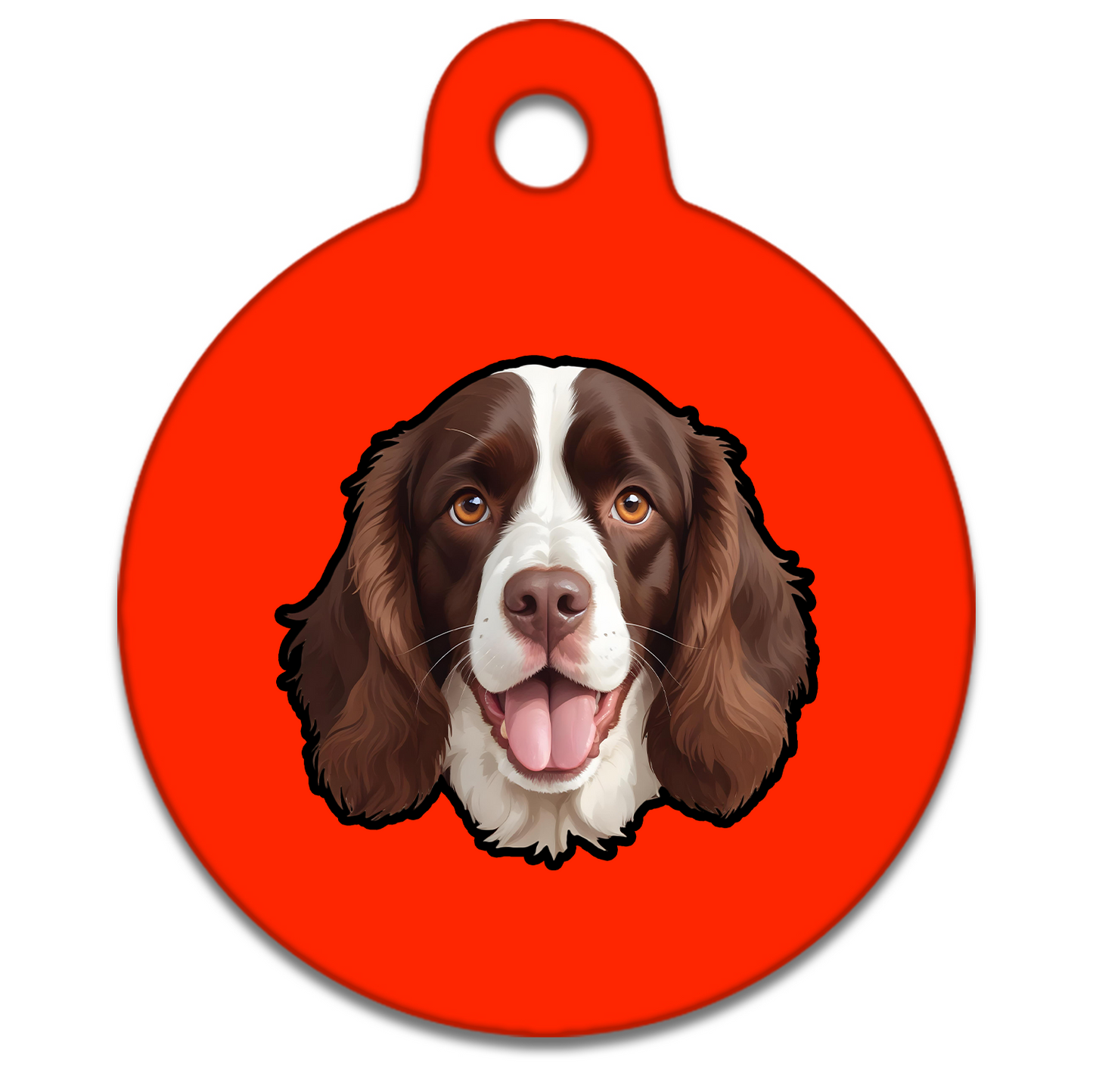 19mm Diameter Tiny Size - Spaniel Design