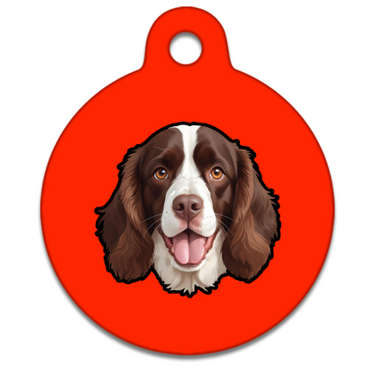 19mm Diameter Tiny Size - Spaniel Design
