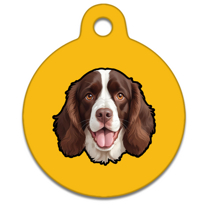 19mm Diameter Tiny Size - Spaniel Design
