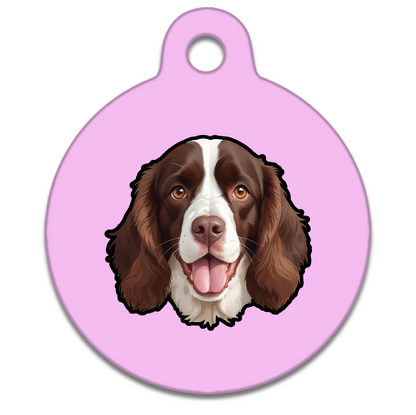 19mm Diameter Tiny Size - Spaniel Design