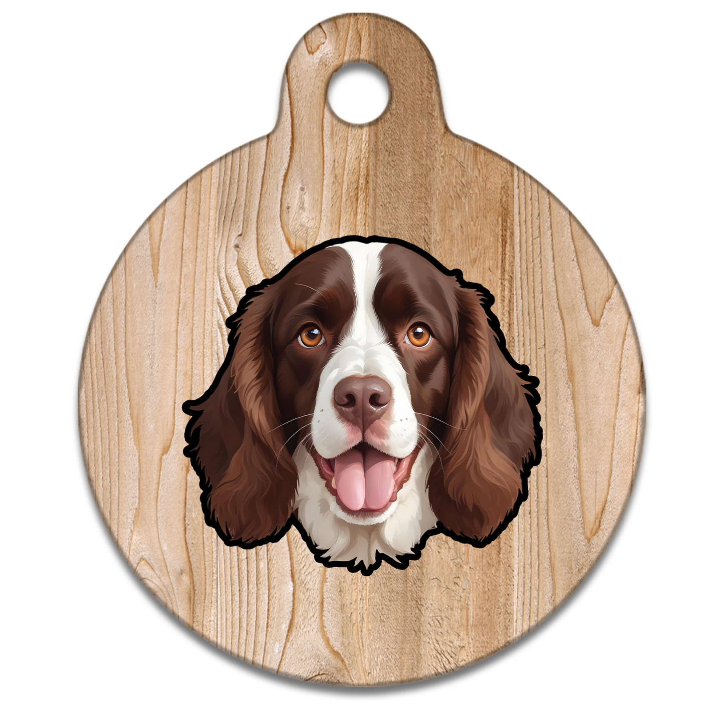 38mm Diameter Large Size - Cocker Spaniel Design