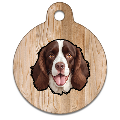 38mm Diameter Large Size - Cocker Spaniel Design