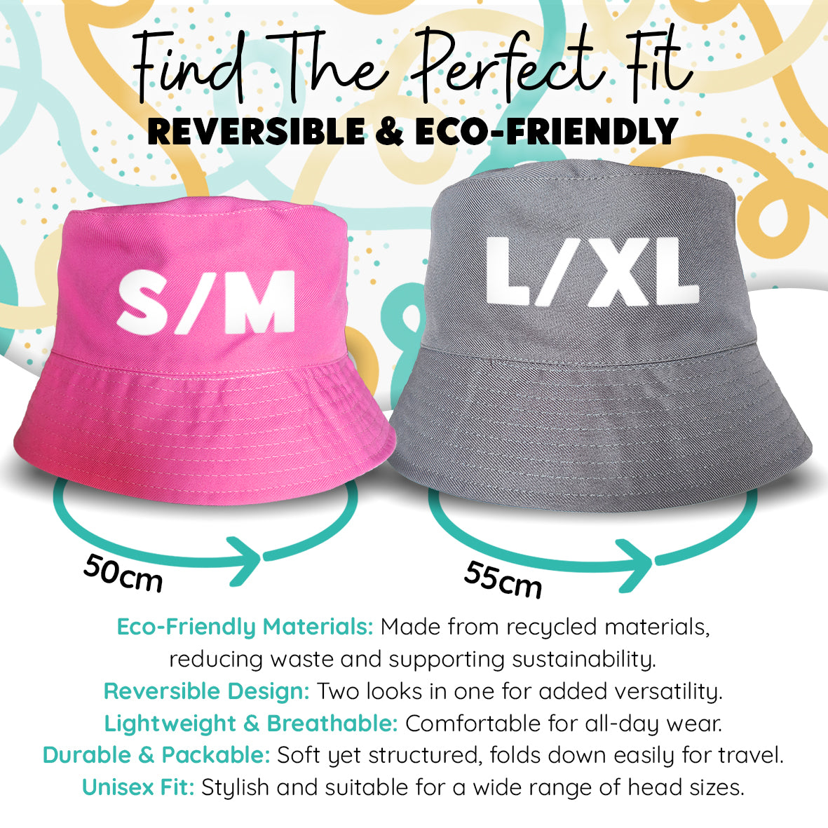 Reversible Message Bucket Hat Be Kind or F*ck Off