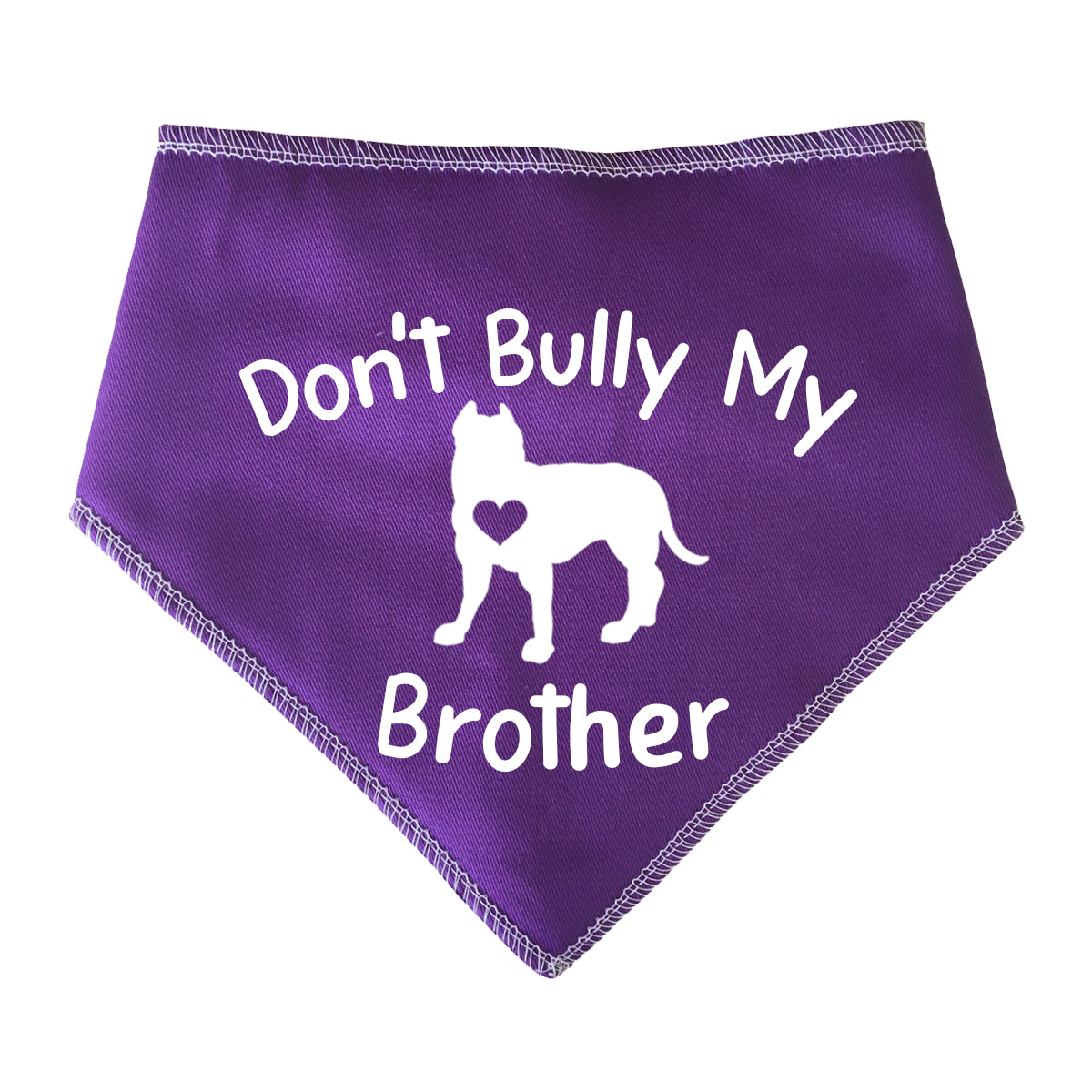 Don't Bully My Brother Dog Bandana