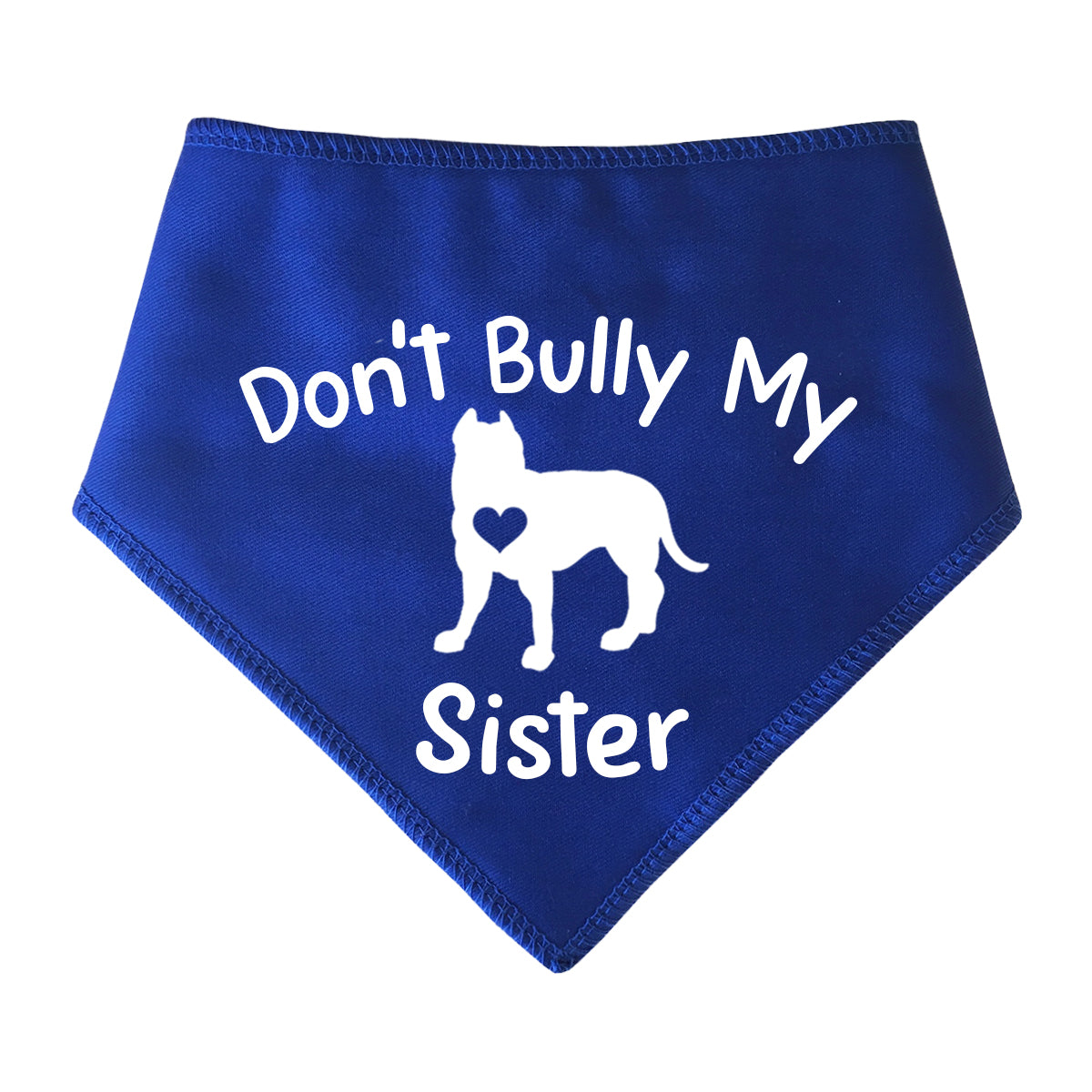Don't Bully My Sister Dog Bandana