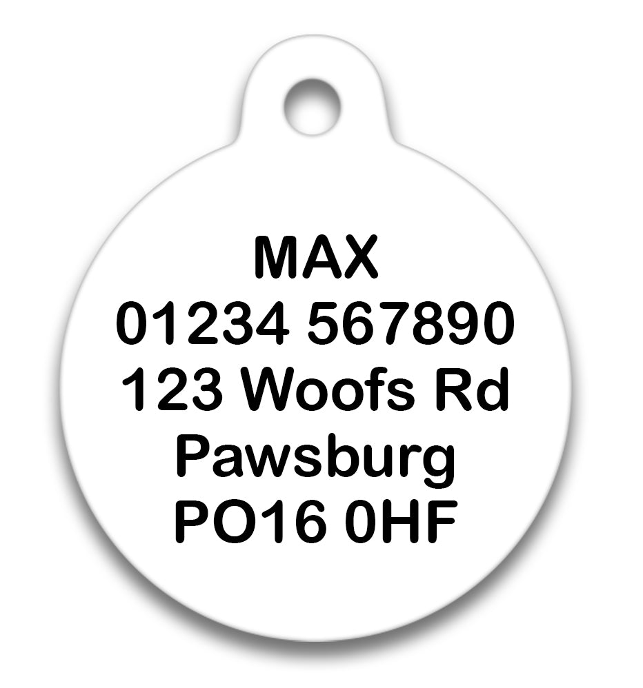 I Have Allergies - Pet ID Tag