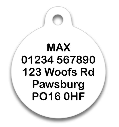 I Have Allergies - Pet ID Tag