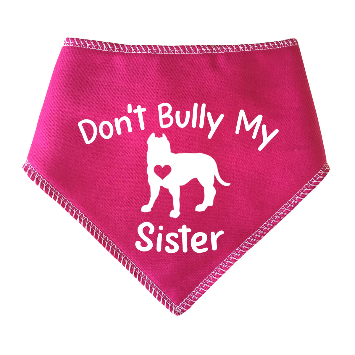 Don't Bully My Sister Dog Bandana