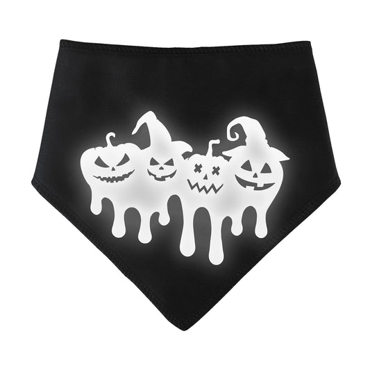 Evil Pumpkin Crew Reflective Dog Bandana