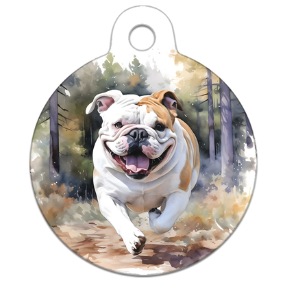 Woodland Running Dog Tag