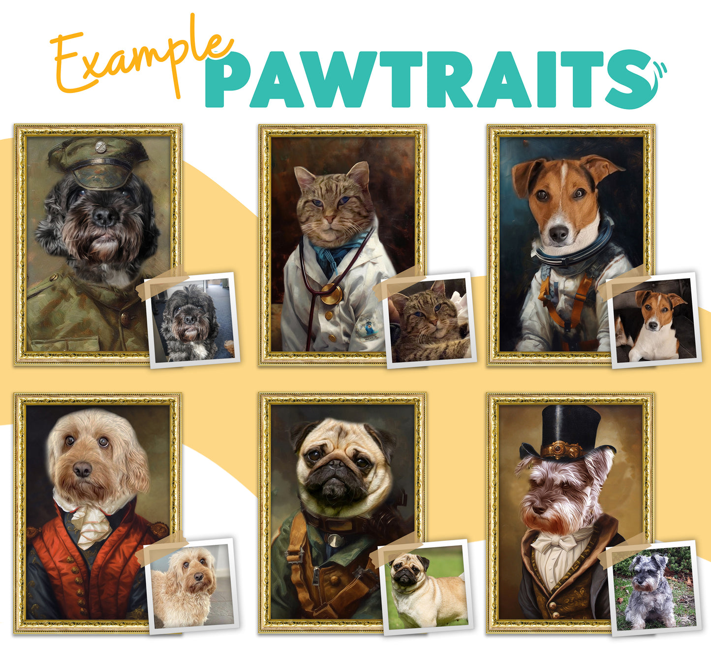Soldier Personalised Pet Portrait Mug - Add Your Own Photo