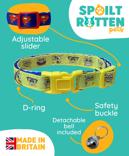 Spongebob Cat Collar