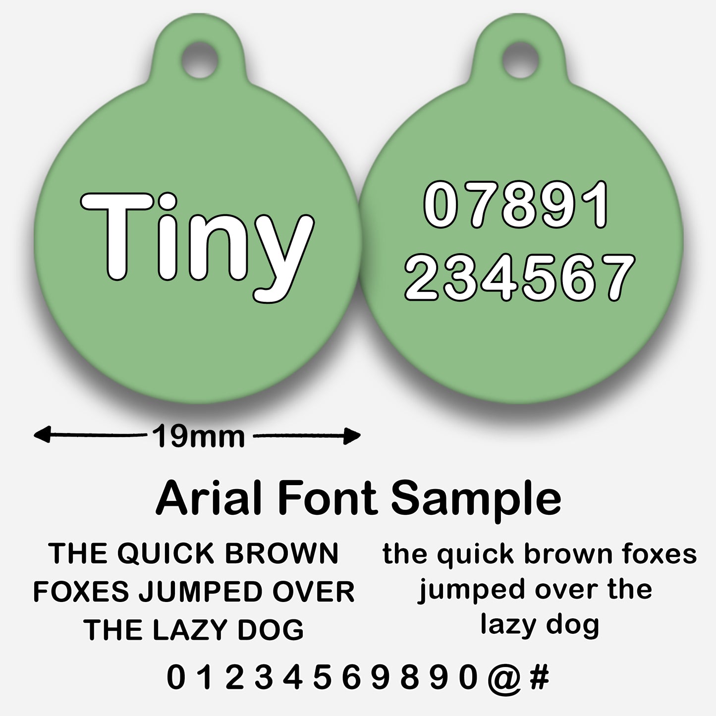Matcha - Pet ID Tag