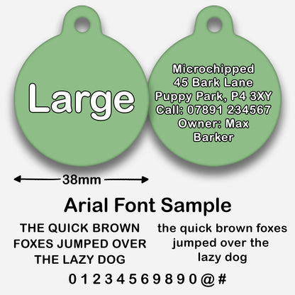 Matcha - Pet ID Tag