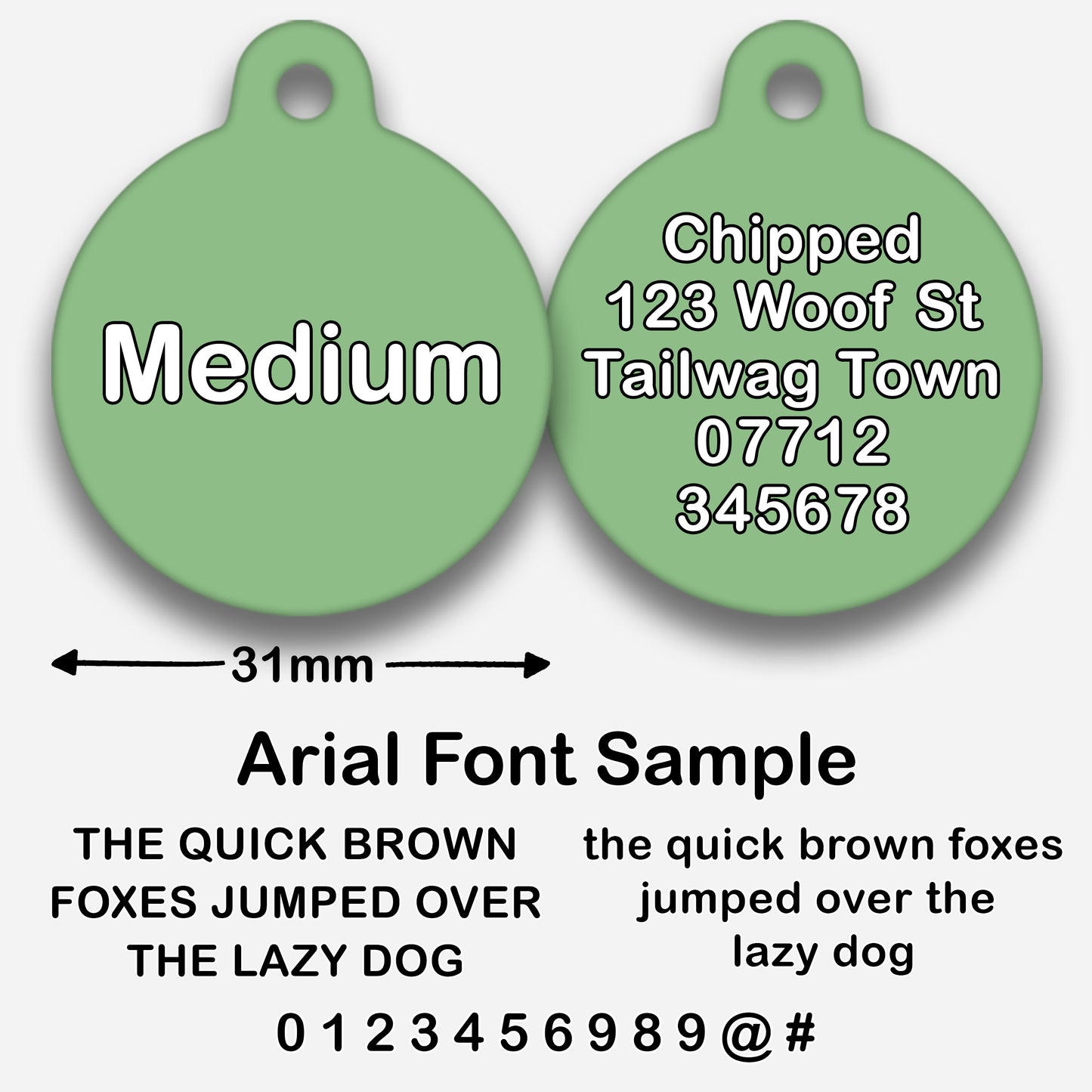 Matcha - Pet ID Tag