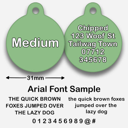 Matcha - Pet ID Tag