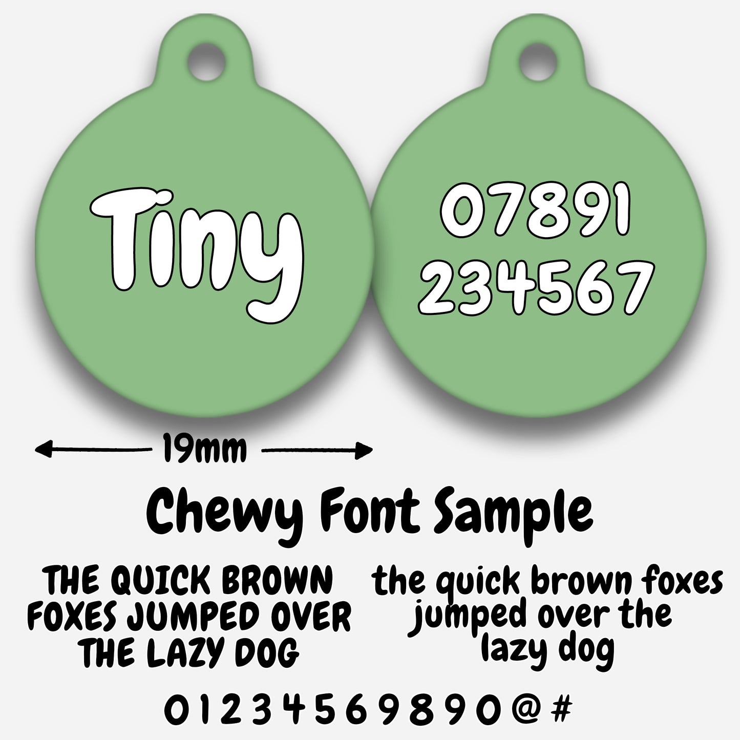 Matcha - Pet ID Tag