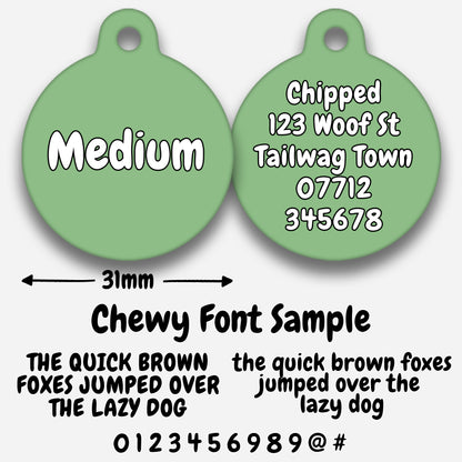 Matcha - Pet ID Tag