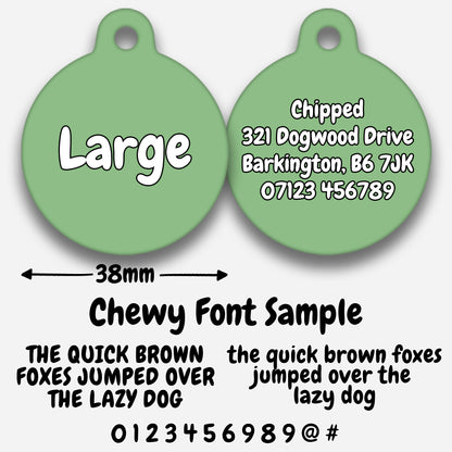 Matcha - Pet ID Tag