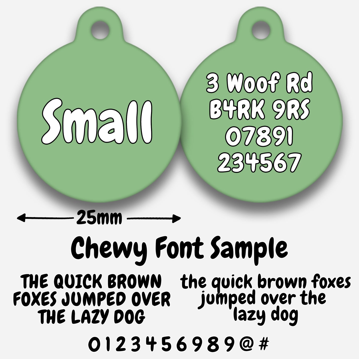 Matcha - Pet ID Tag
