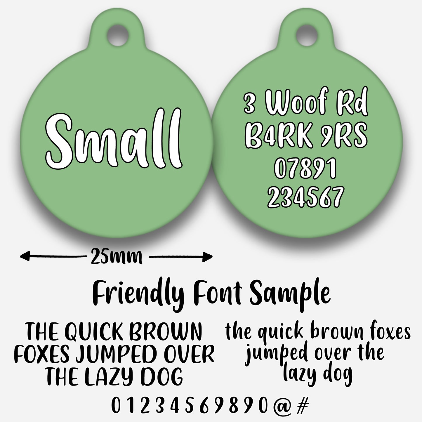 Matcha - Pet ID Tag
