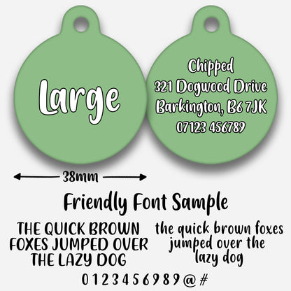Matcha - Pet ID Tag