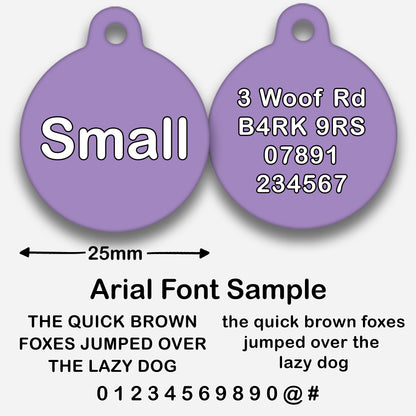 Lilac - Pet ID Tag