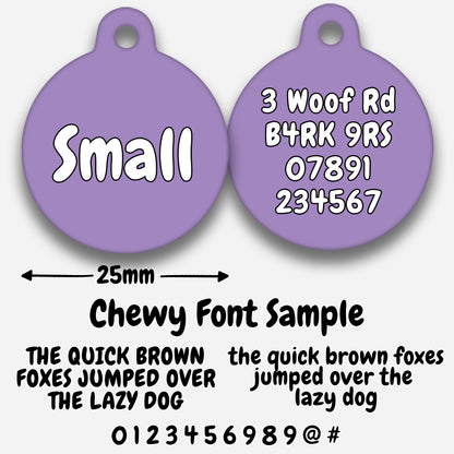 Lilac - Pet ID Tag