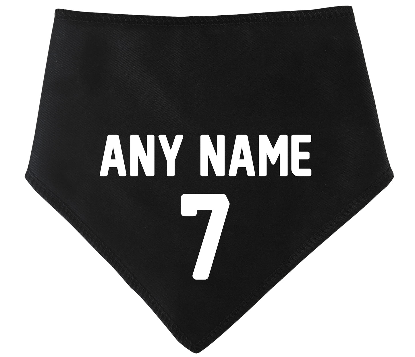 Team Sports Shirt Any Name & Number Dog Bandana