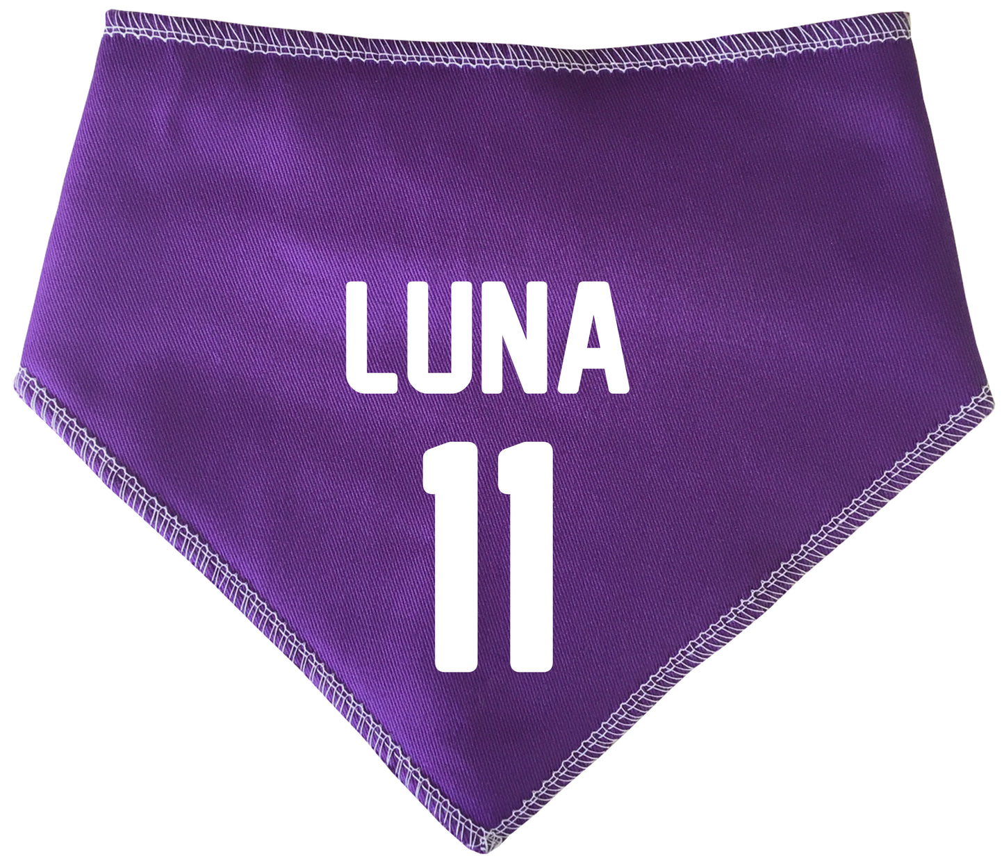 Team Sports Shirt Any Name & Number Dog Bandana