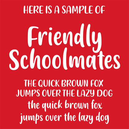 RED Any Wording Dog Bandana With Font Choices