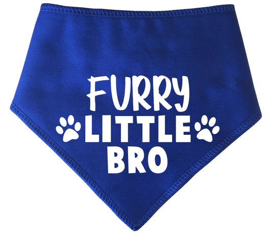 Furry Little Bro Dog Bandana