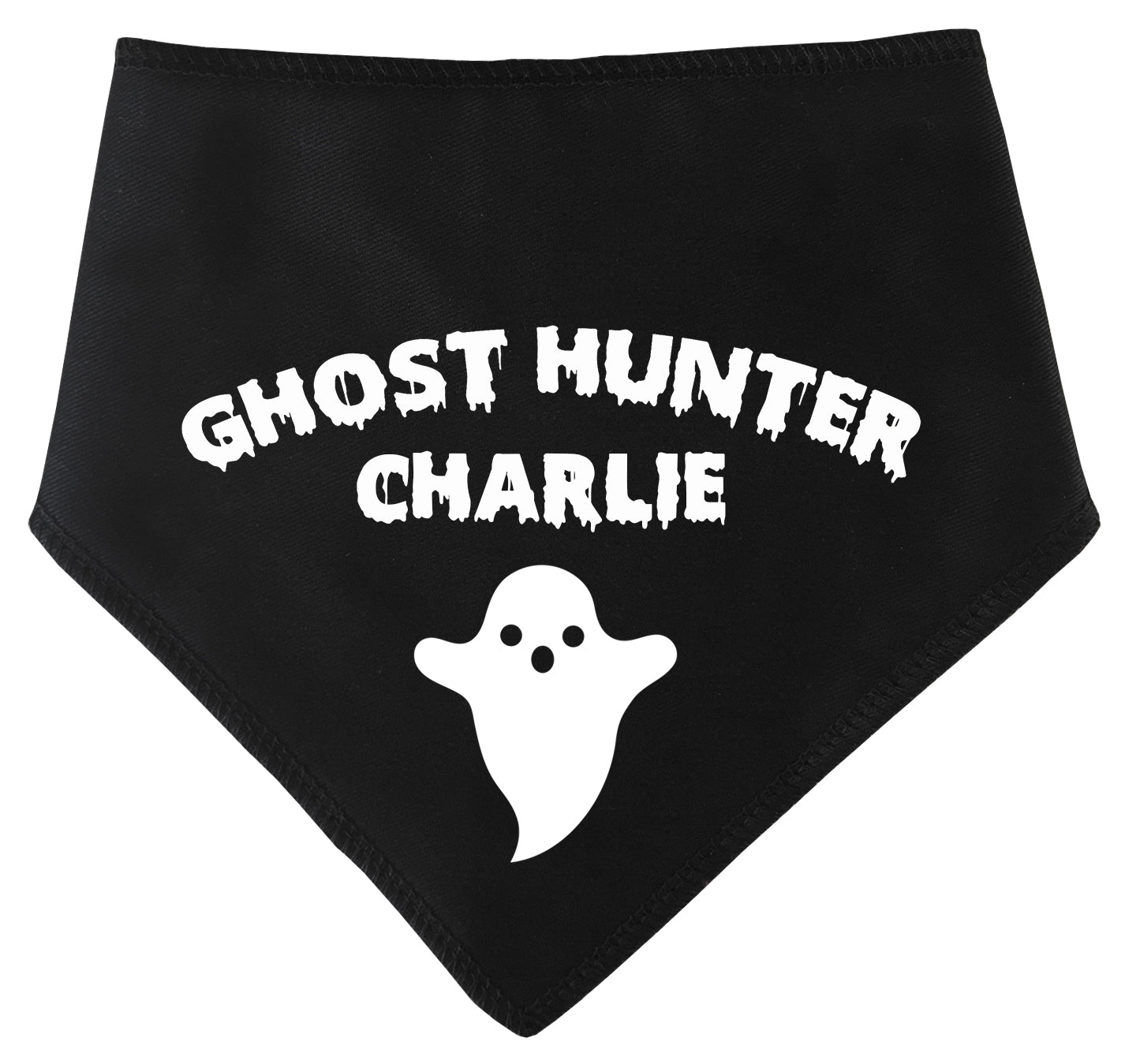 Ghost Hunter Any Name Dog Bandana