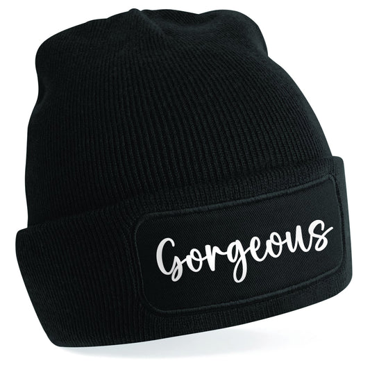 Gorgeous Slogan Beanie Hat