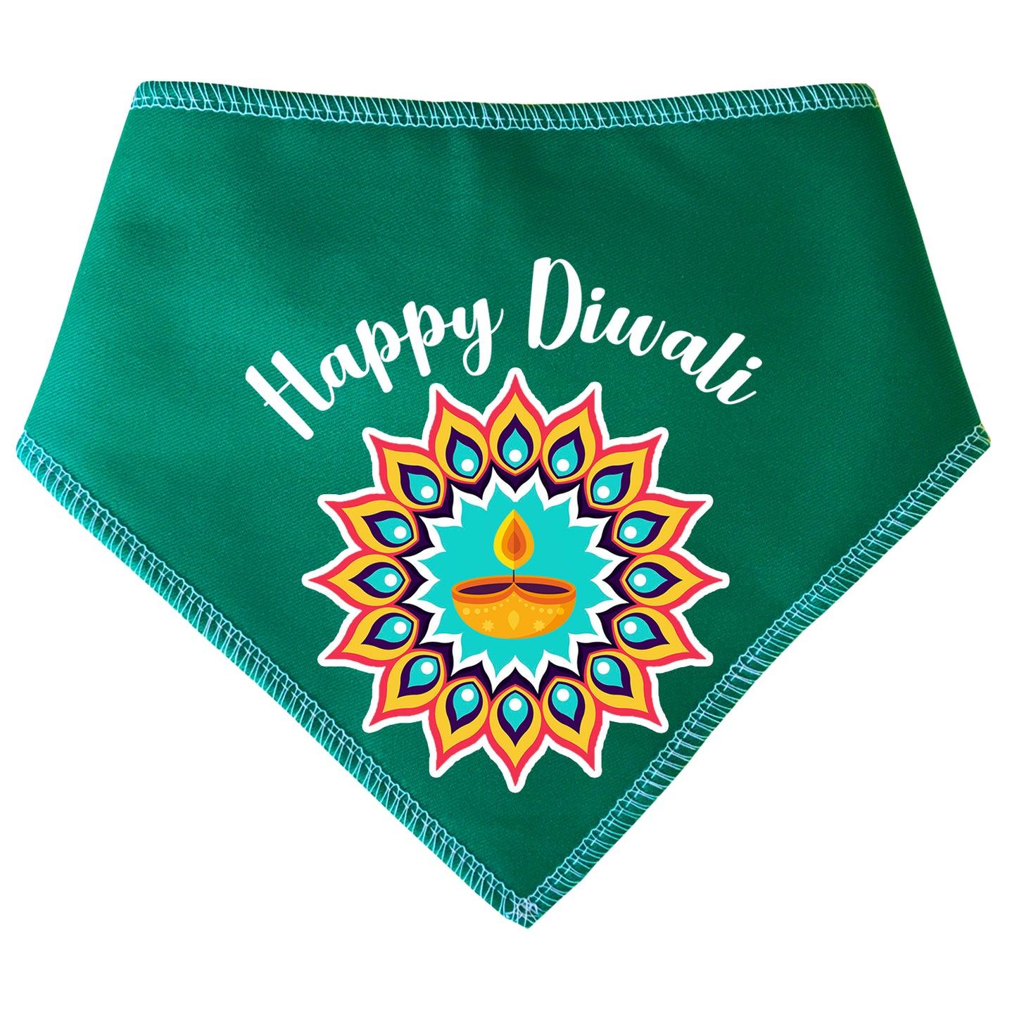 Mandala Diwali Dog Bandana