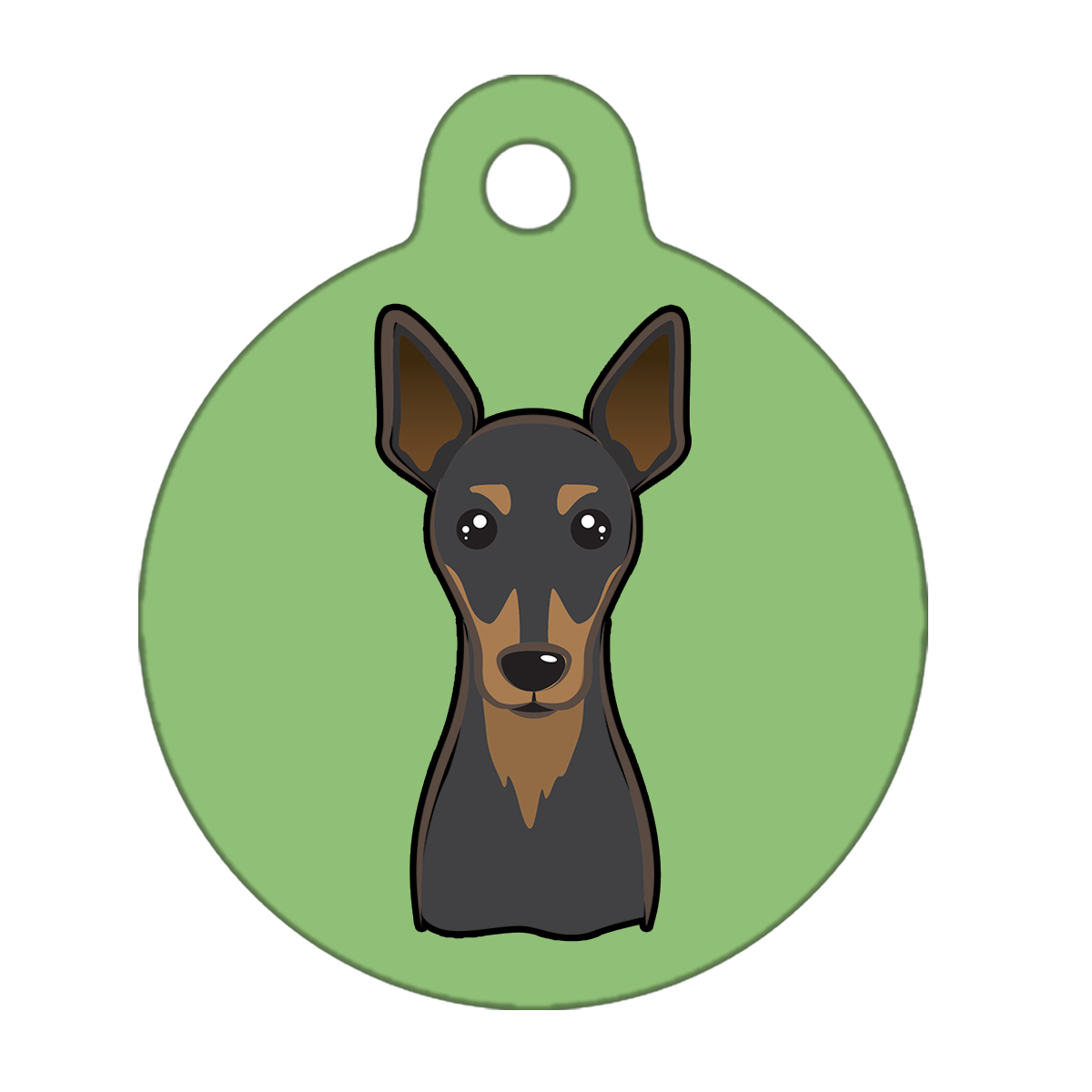 31mm Diameter Medium Size - Pinscher Dog